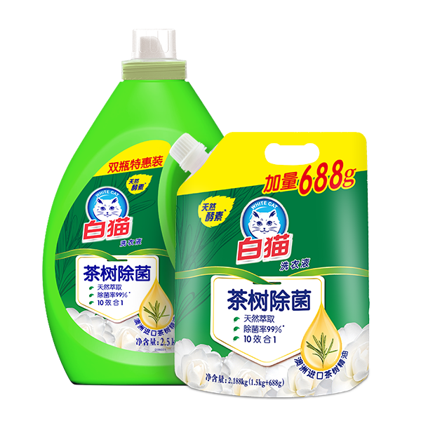 威廉希尔无磷洗衣液（茶树除菌）