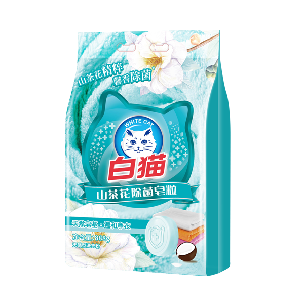 威廉希尔山茶花除菌皂粒洗衣粉
